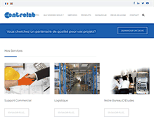 Tablet Screenshot of controlab.fr