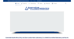 Desktop Screenshot of controlab.co.za